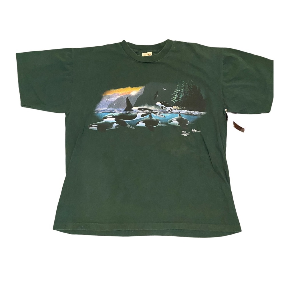 Made in USA 2000s whale tee